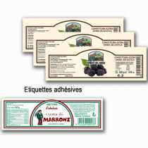 Etiquette adhésive