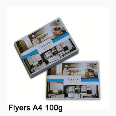 Flyer A4 en couleurs 100g