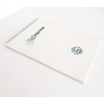 Bloc note à spirales A4
