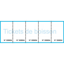 Ticket boisson 4 tickets